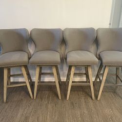 Four Bar Stools 30”