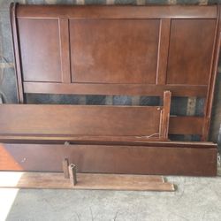 Queen Size Wooden Bed Frame