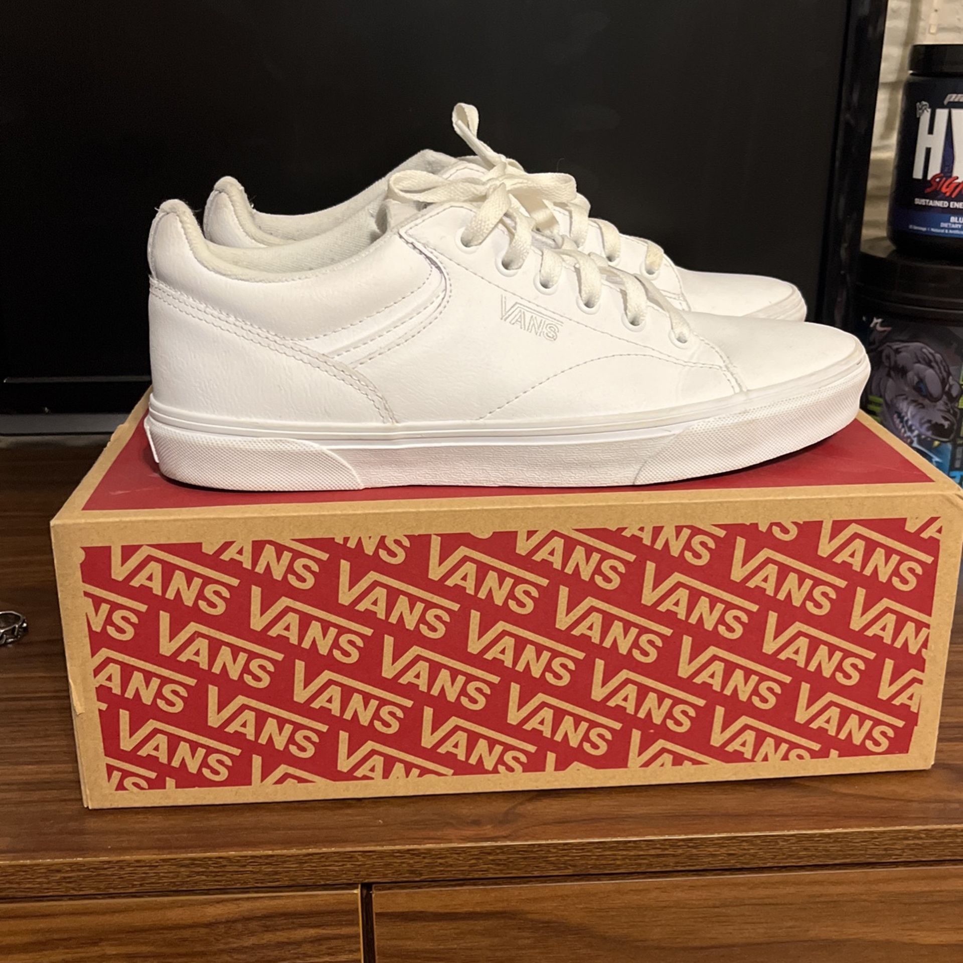 All White Vans
