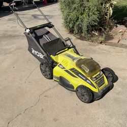 RYOBI Lawn Mower & Accessories.