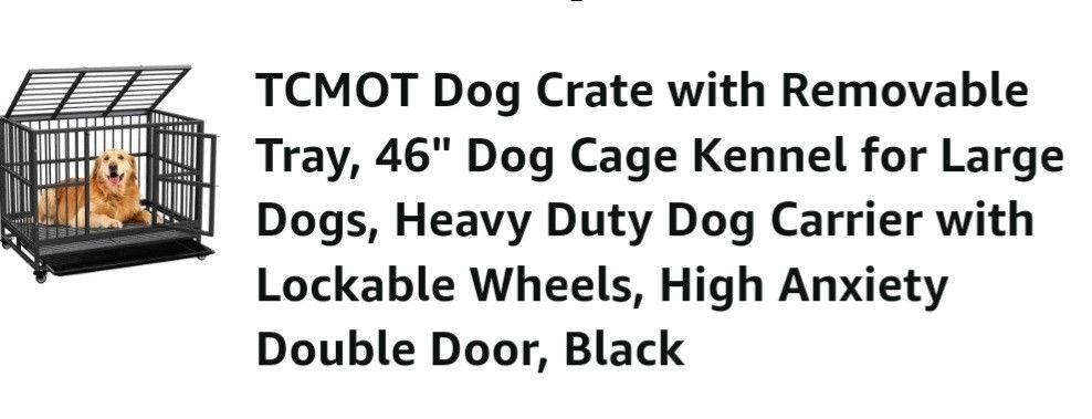 Large DOG crate