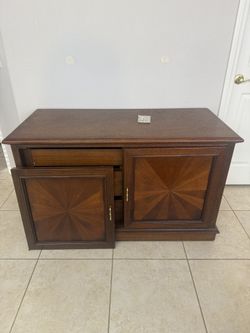 LP Record And Stereo Cabinets