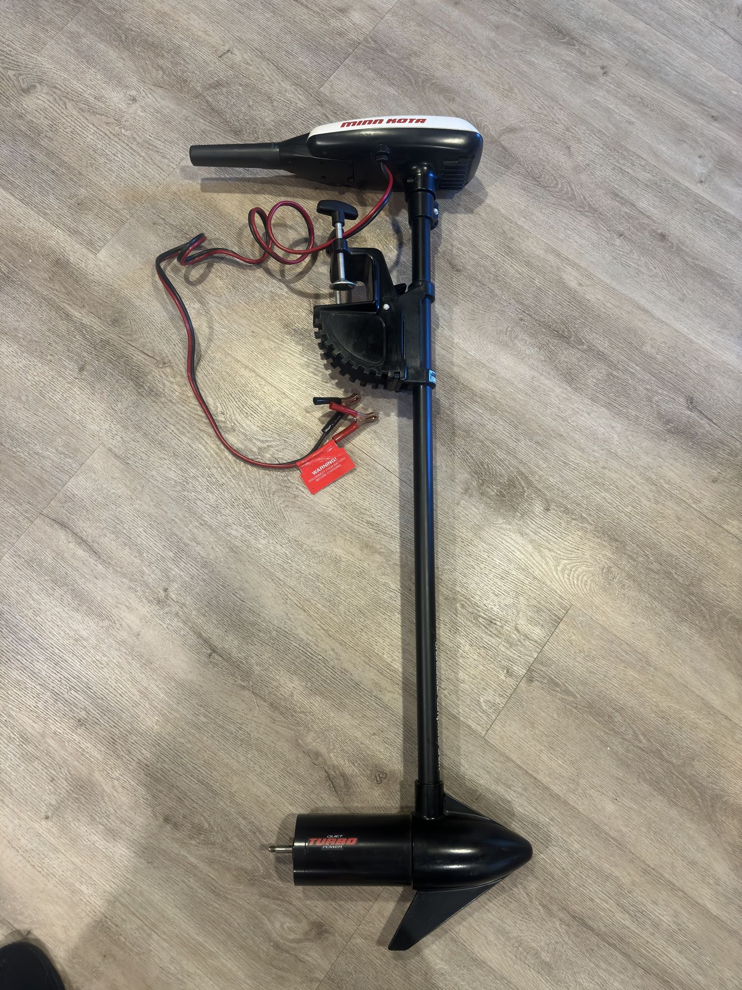 Minn Kota Turbo Trolling Motor Fishing Boat