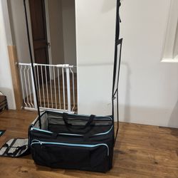 pack to rack dance costume bag! with folding mirror 
