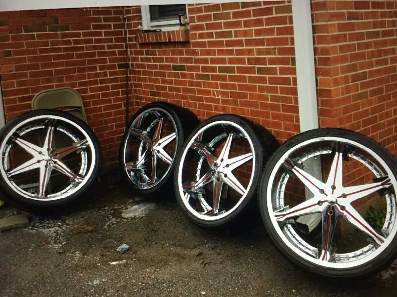 26" Dub Big Homie Rims & Tires