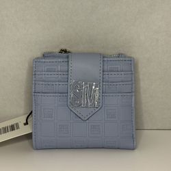 Steve Madden Blue Aura Card Case M0370115 Women’s Wallet