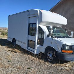 Partially Converted Camper Box Truck