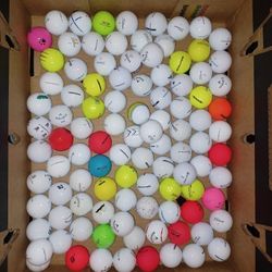 100 Golf Balls 