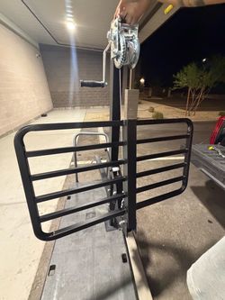 Truck Hitch Game Carrier Lifting System