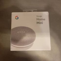 Brand new sealed Google Home Mini Smart Speaker with Google Assistant - Chalk