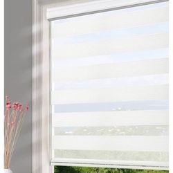 Homebox 57in Wide Zebra Blinds for Inside