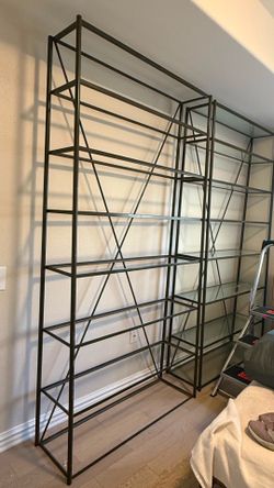 Custom book shelves