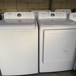 Samsung Washer And Electric Dryer 4.5&7.4 Cuft