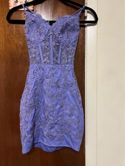 Lavender Mini Dress 