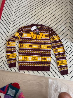 FOCO NFL Team Big Logo Ugly Sweater Size S