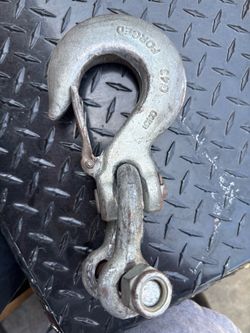 Forged G43 5 Ton Tow / Recovery Hook Heavy Duty