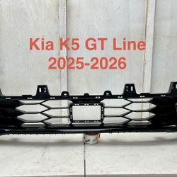2025-2026 Kia K5 Gt Line Lower Bumper Grill OEM 