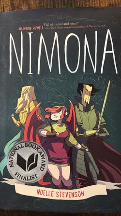 Nimona by Noelle Stevenson graphic Novel book