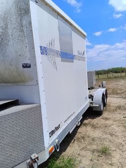 Trailer with enclosure