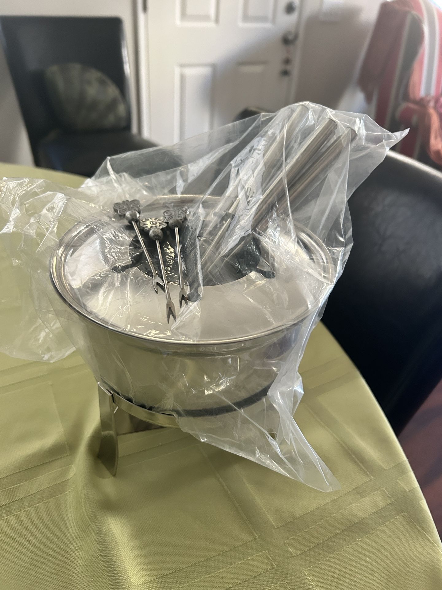 Stainless Steel Fondue Set