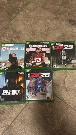 Xbox series x games