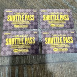 Coachella shuttle Pass