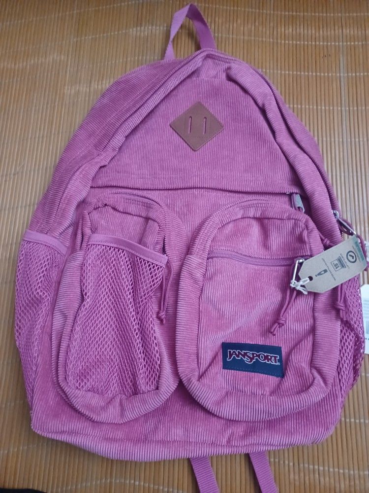 Jansport Granby Remix Backpack, Mauve Haze Corduroy