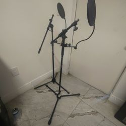 Samsung Microphone Stand With Pop Net 