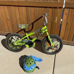 Boys Ninja Turtle Bike