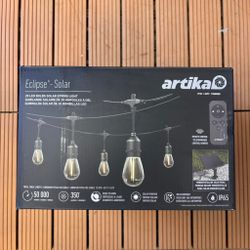 Artika Eclipse Solar String Light with Remote