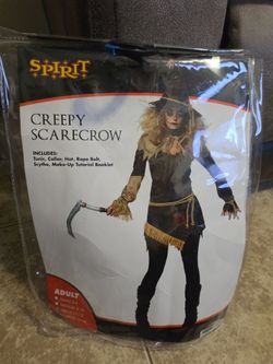 Creepy scarecrow