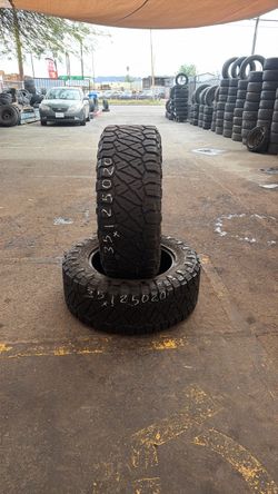 Par 35x12.50/20 Nitto ridge grappler 80% Vida