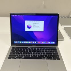 Apple 2016 13” MacBook Pro Touch Bar Retina 2.9ghz Core i5 16gb RAM 512gb Flash macOS Monterey 