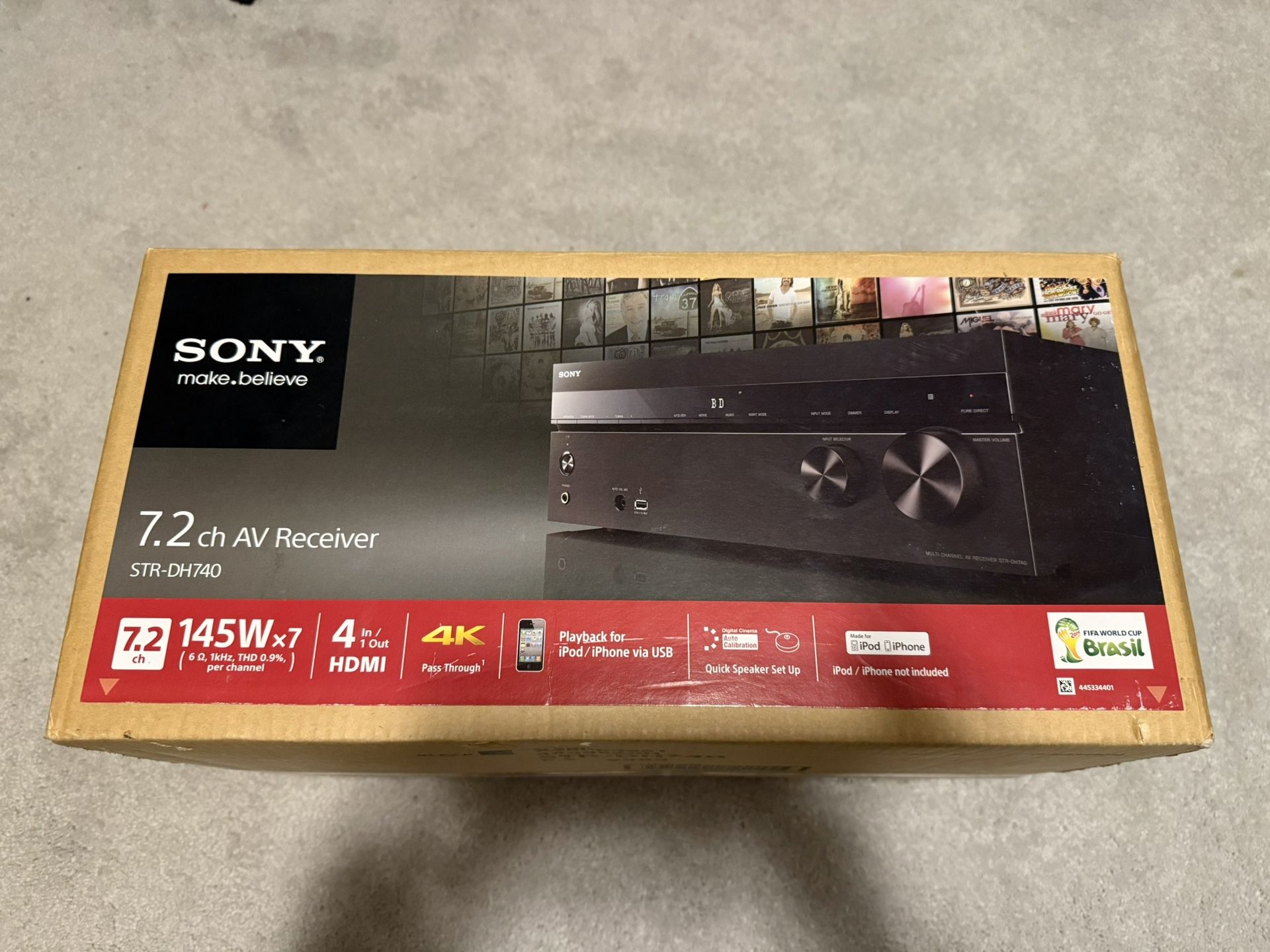 Sony 7.2 Receiver STR-DH740