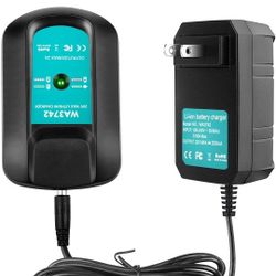 WA3742 20V Lithium Battery Charger Compatible with Worx 18V 20V Max Lithium Ion Battery WA3578 WA3520 WA3525 WA3512 WA3512.1 WA3522 WA3544 WA3575 Work