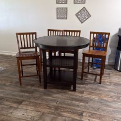 Dining Table With 4 Chairs