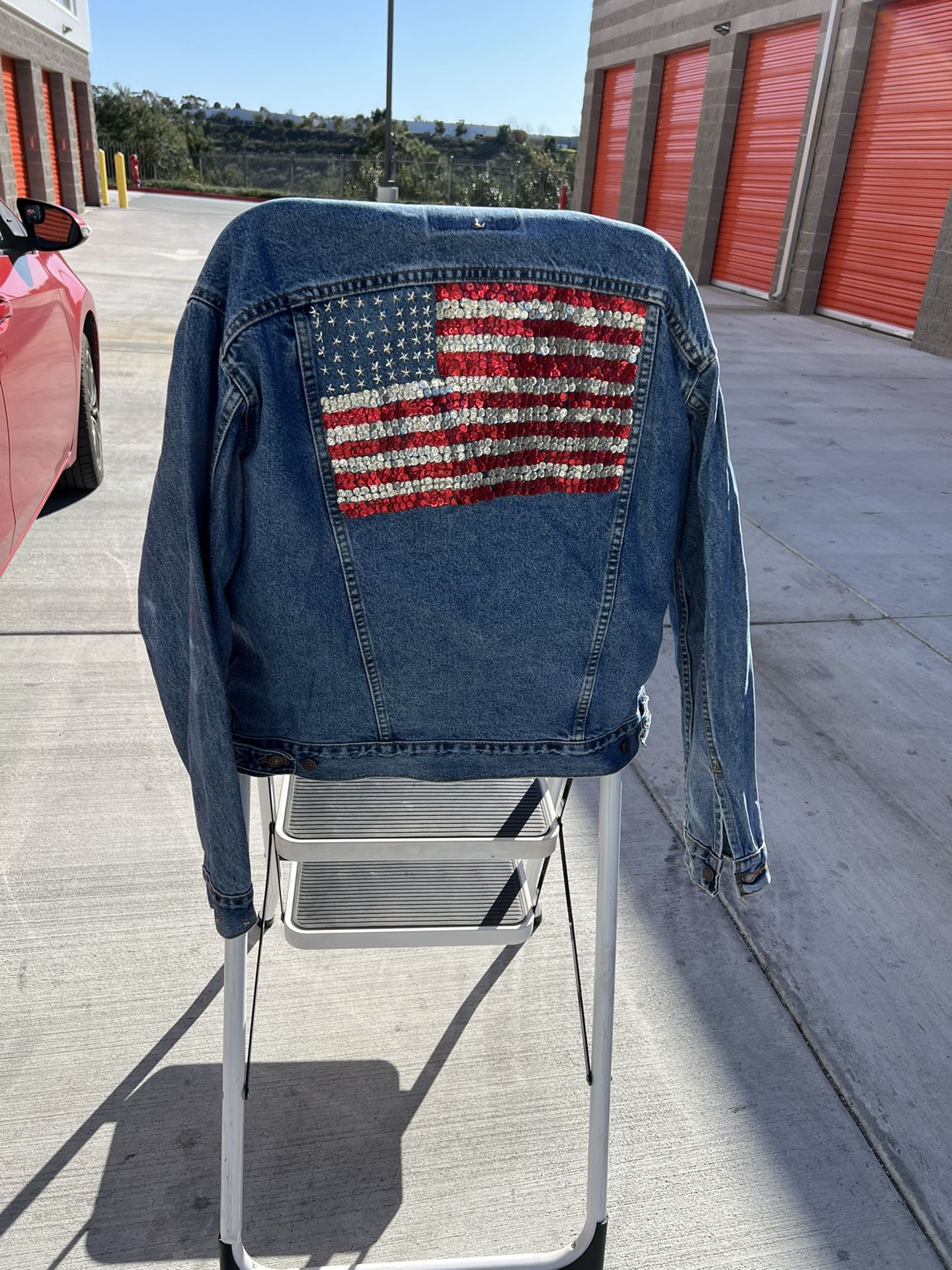 Vintage Levi’s Jacket Flag 4th Of July