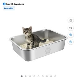 Cat Litter Stainless Box 