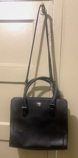 Nine West Bag Purse Satchel Black