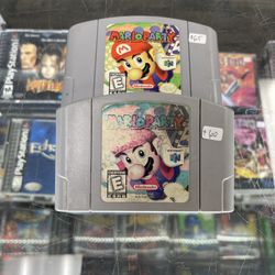 Mario Party N64 $60-$65 Each Gamehogs 11am-7pm