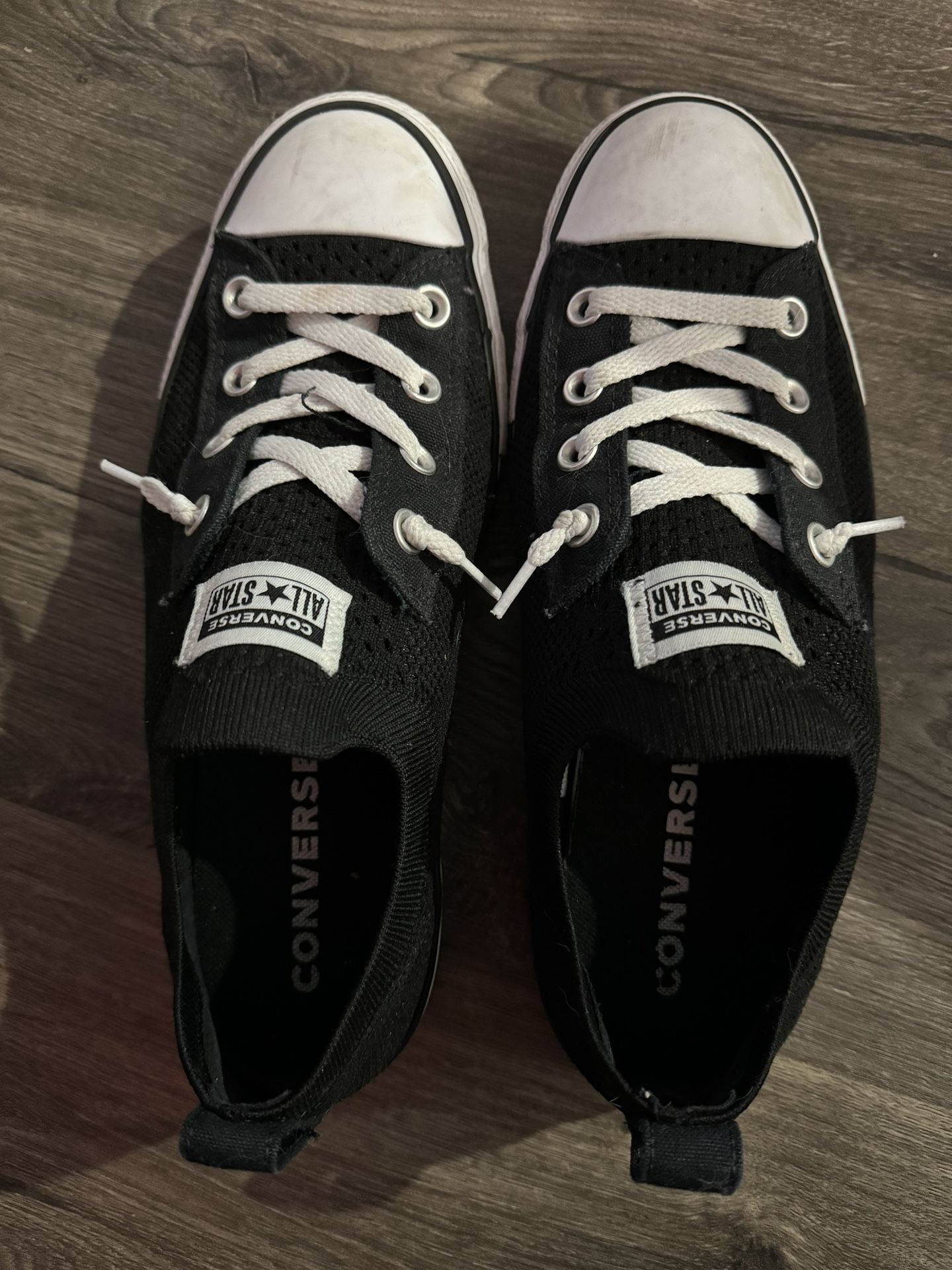 Black Converse All-Star Sneakers (Women’s 9.5)