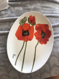 All the way from Japan! Flower Print Dish