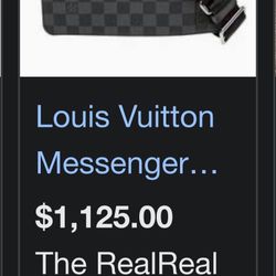 LV Messenger Bag