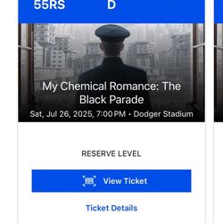 My Chemical Romance Tickets