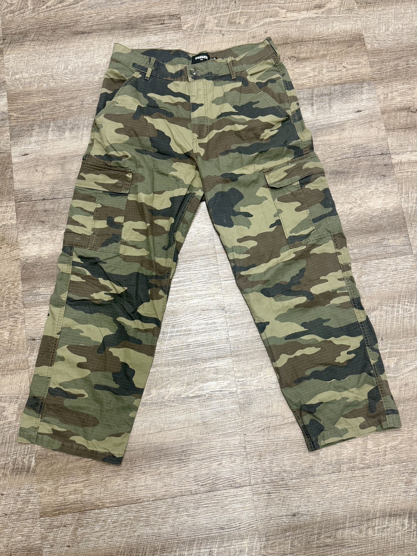 RSQ Loose Fit Camo Pants
