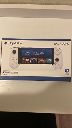 Backbone One - PlayStation Edition (Lightning) - Mobile Gaming Controller for iPhone - Generation 1 - White