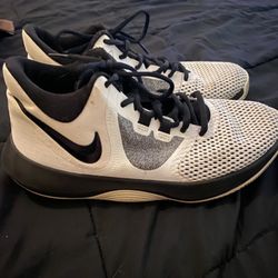 White Nike Air Precision II - Size 6.5