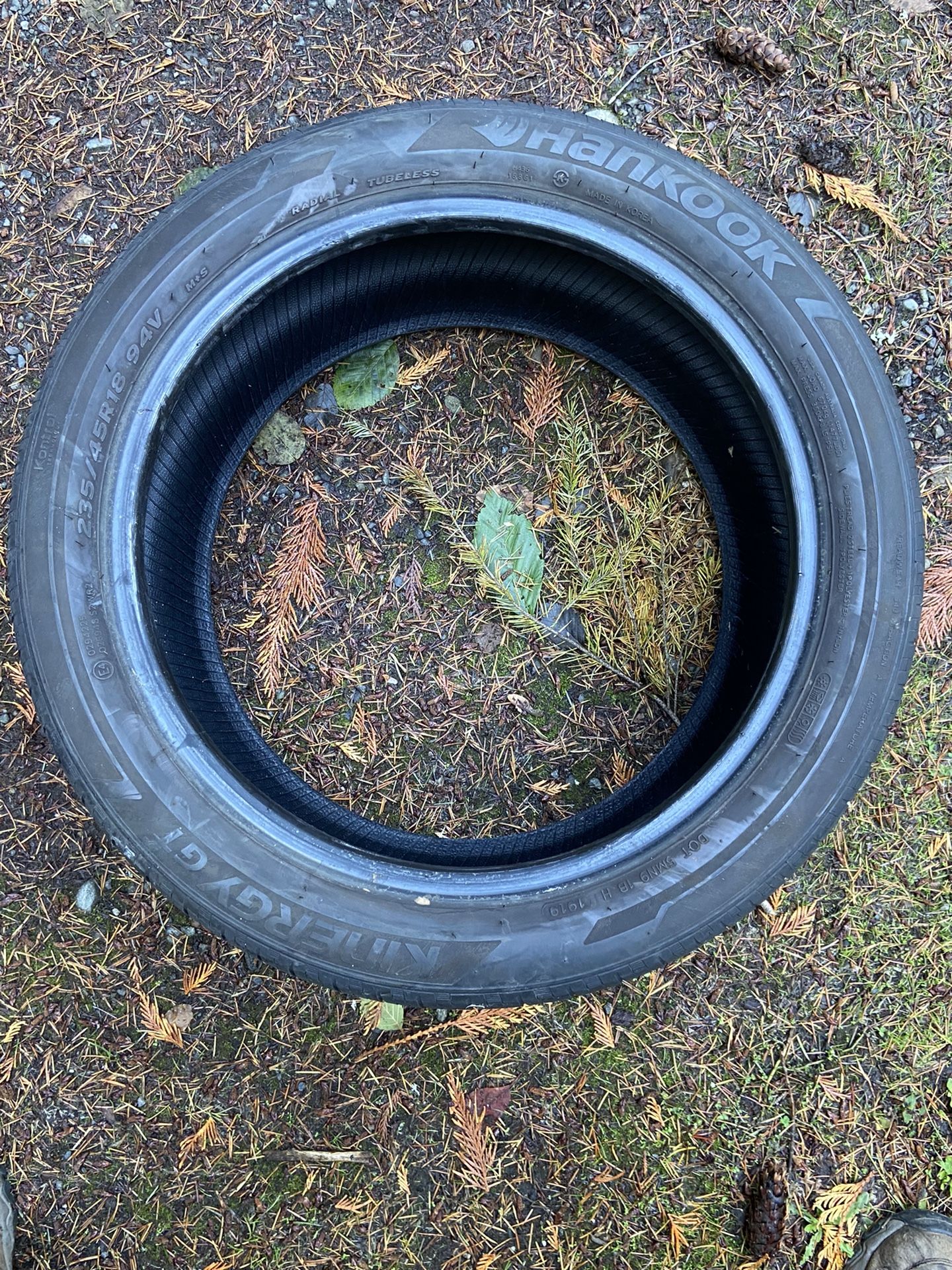 Toyota Camry Tires 235/45/R18 Set Of 4 Hankook Tires Off 2021 Toyota Camry