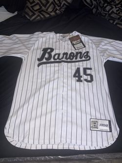 Barons Minor League Baseball Jersey “Michael Jordan”  White Sox Minor League Jersey