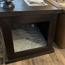 Dog Crate And End Table 